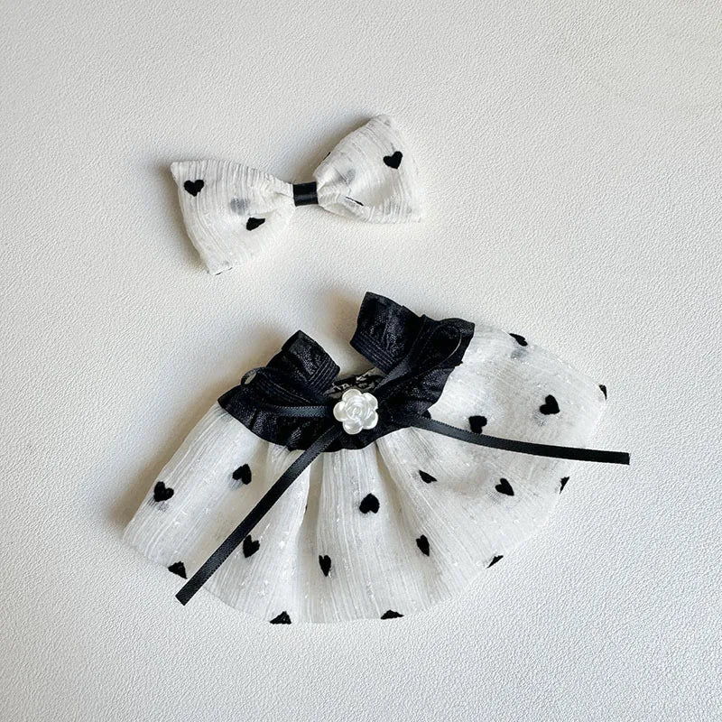 Camellia Suspender Skirt Set