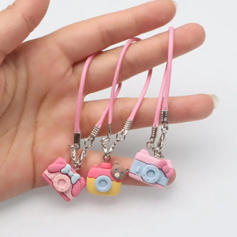 Mini Camera Accessory for 17cm Labubu Dolls | Brown Dress-Up Prop
