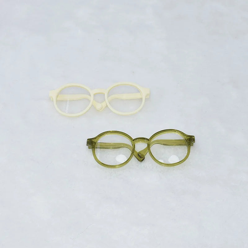 Colorful Glasses for 17cm Labubu Dolls | Kawaii Eyewear Accessory