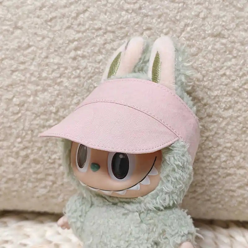 Mini Cap for 17cm Labubu Dolls | Cute Doll Hat Accessory