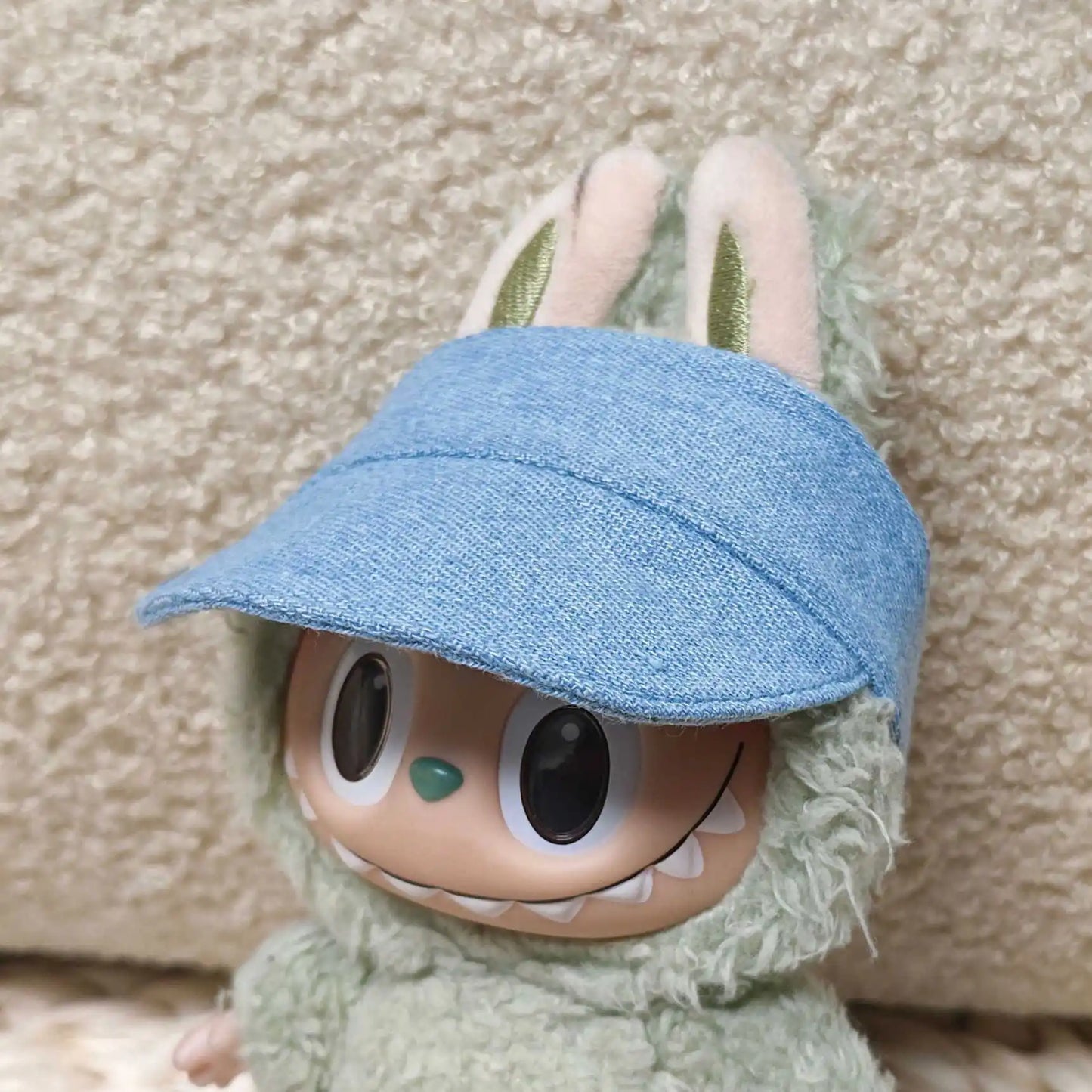Mini Cap for 17cm Labubu Dolls | Cute Doll Hat Accessory