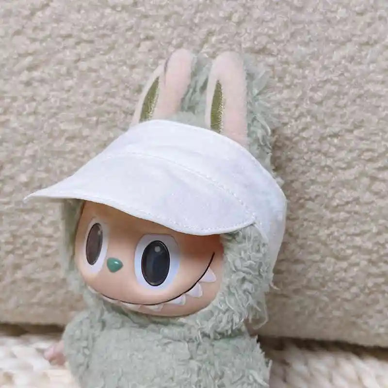 Mini Cap for 17cm Labubu Dolls | Cute Doll Hat Accessory