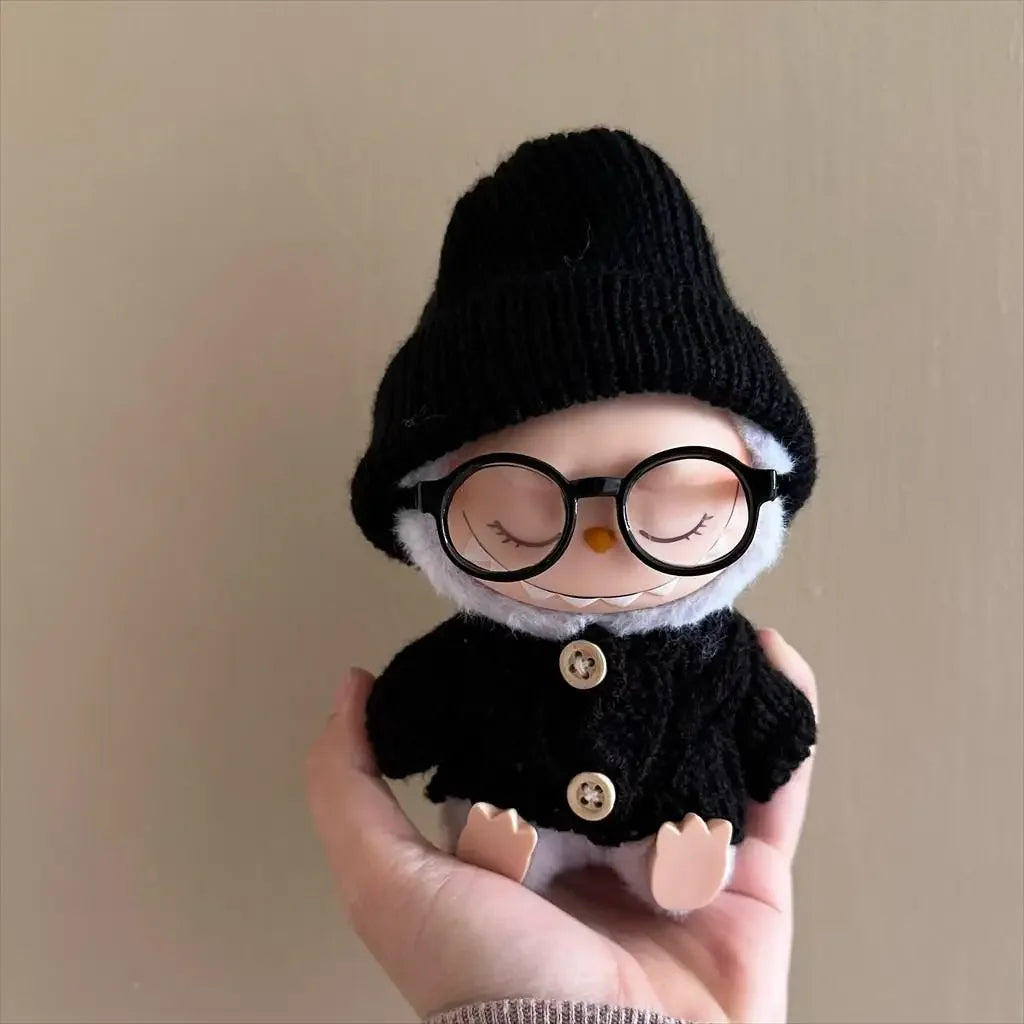 Black Sweater Clothes Set