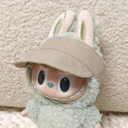 Mini Cap for 17cm Labubu Dolls | Cute Doll Hat Accessory