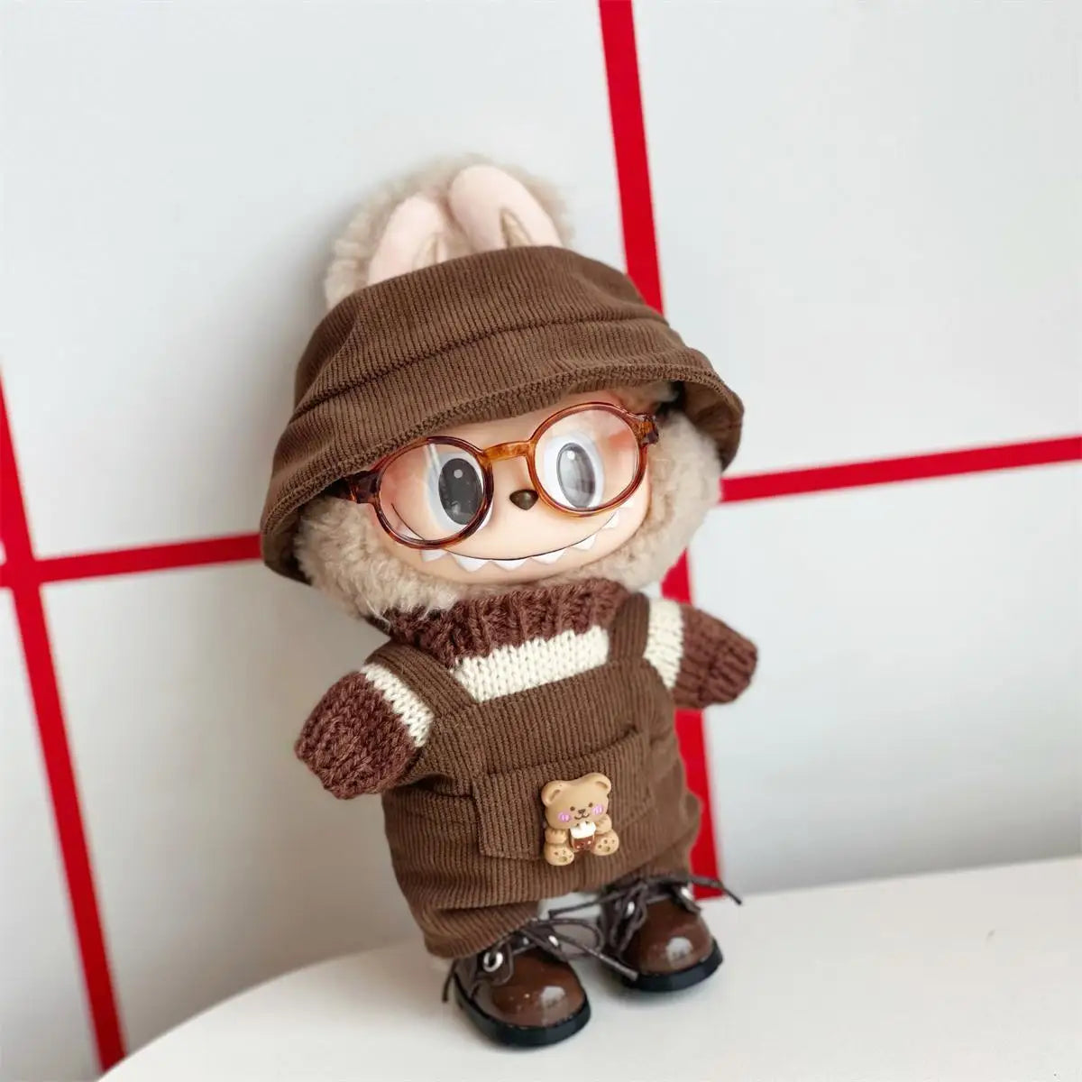 Fisherman Hat Overalls Set