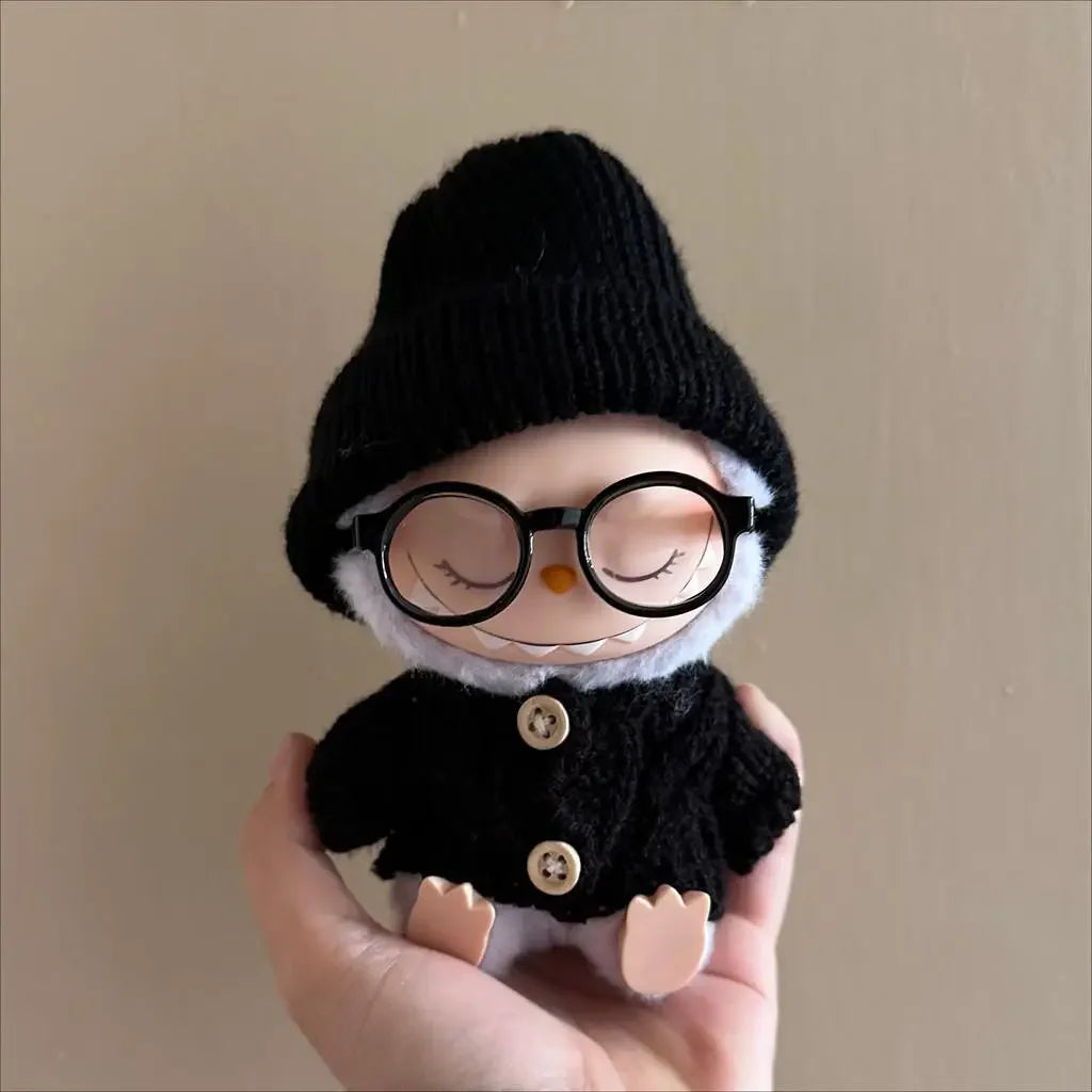 Black Sweater Clothes Set